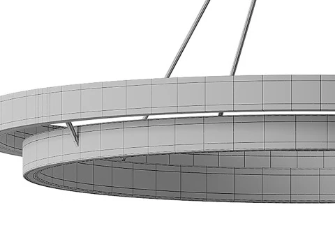 Żyrandol Grace Model 3D