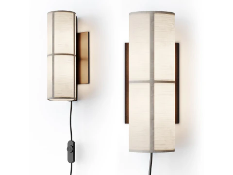 Hashira Wall Lamp 3D Model