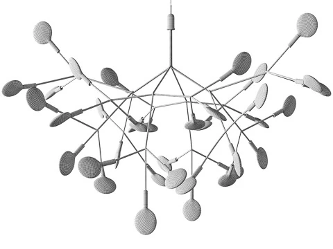 Heracleum III Suspended Suspension 02 3D Model