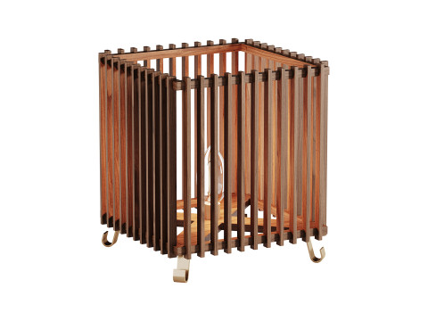 Japanese style floor lamp 3D Model