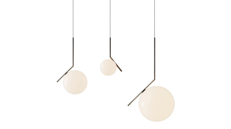 IC Light Suspension 3D Модель .c4d .max .obj .3ds .fbx .stl .blend