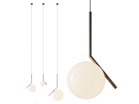 IC Light Suspension 3D Модель