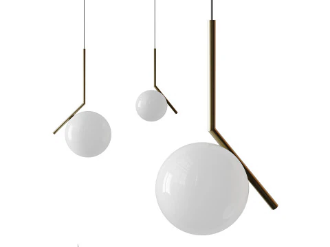 IC Light Suspension 3D Модель