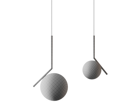 ICライトサスペンション 3Dモデル