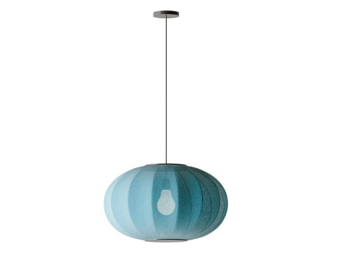 Knit Wit Oval Pendant light 3D Model