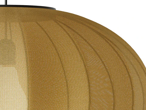 Knit Wit Oval Pendant light 3D Model