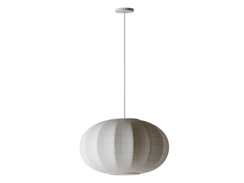 Knit Wit Oval Pendant light 3D Model