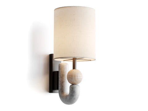 Wall lamp Carlo 3D Model