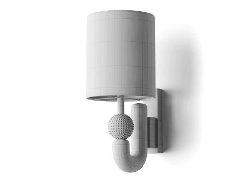 Wall lamp Carlo 3D Model