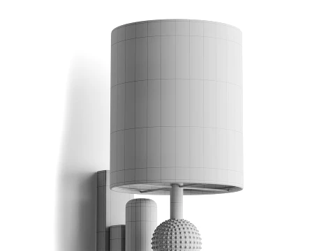 Wall lamp Carlo 3D Model