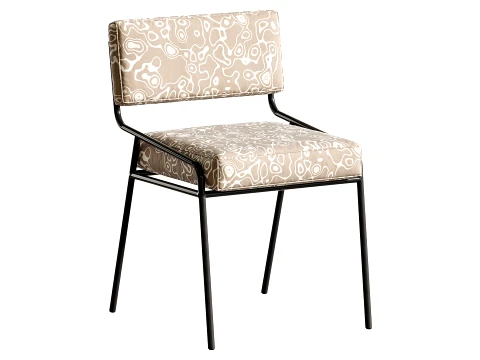 Alloy Legged Side Chair 3D Model