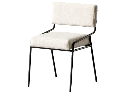 Alloy Legged Side Chair 3D Model