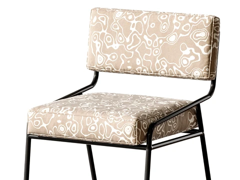 Alloy Legged Side Chair 3D Model