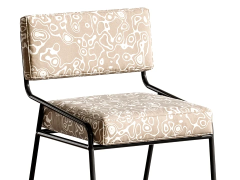 Alloy Legged Side Chair 3D Model