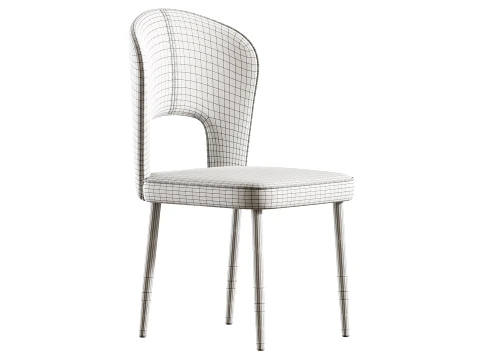 Armless Chair 3D Model
