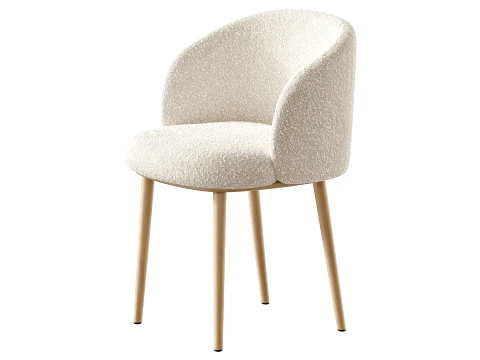 Balanced Outlined Arm Chair 3D Model