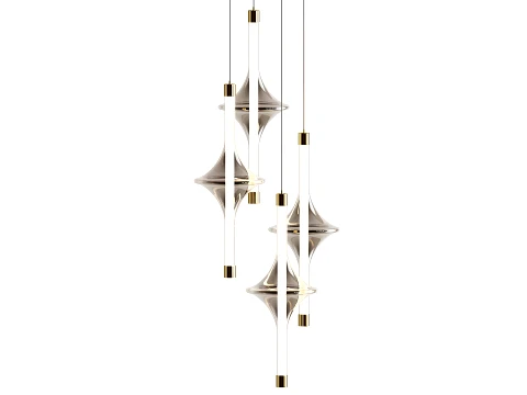 Chandelier Rain 3D Model