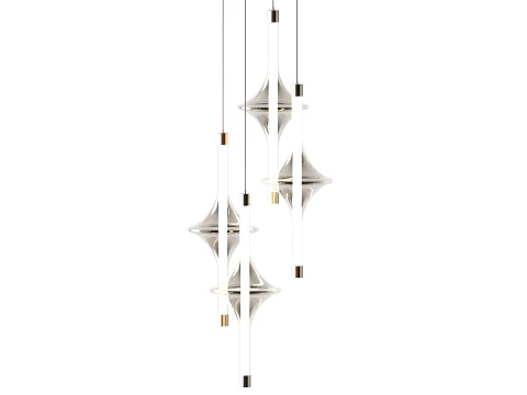 Chandelier Rain 3D Model