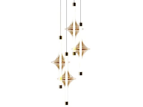 Chandelier Rain 3D Model