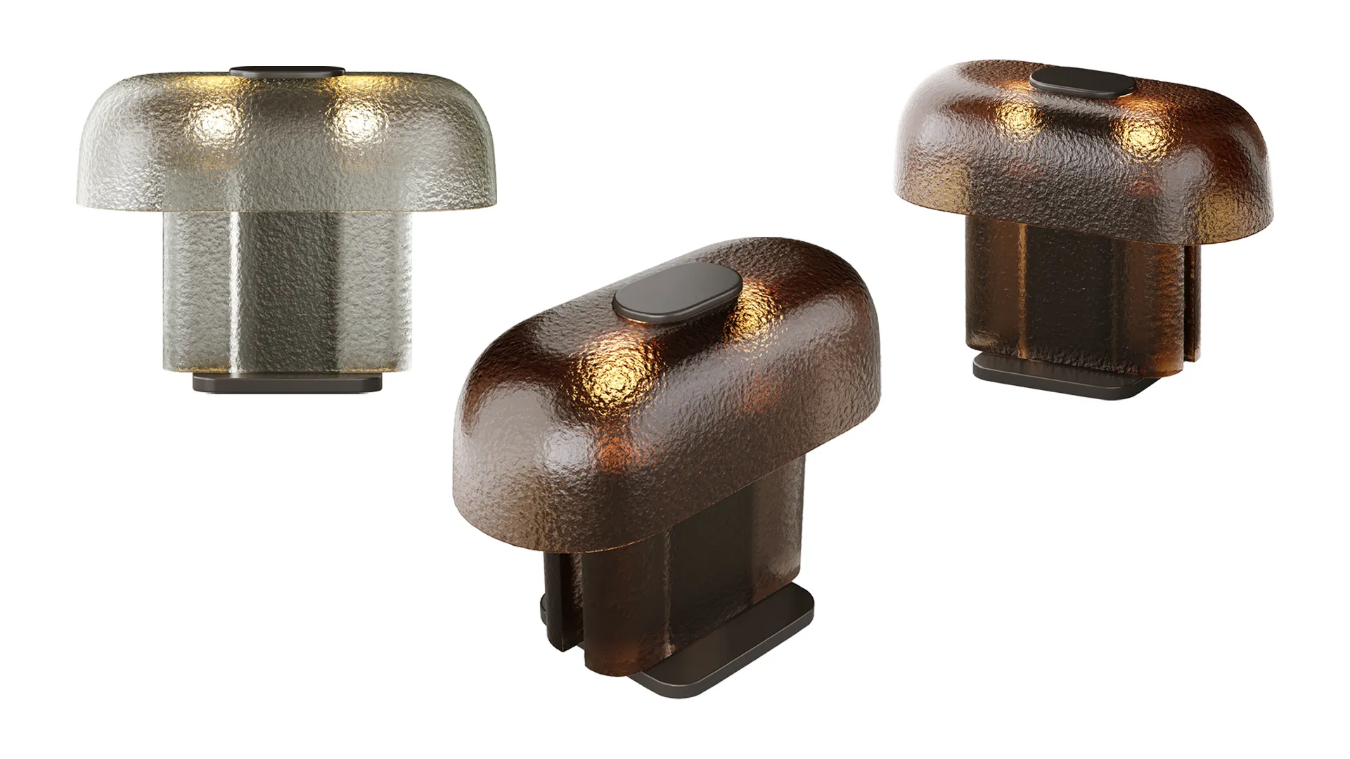Esca Table Lamp 3D Model .c4d .max .obj .3ds .fbx .stl .blend 