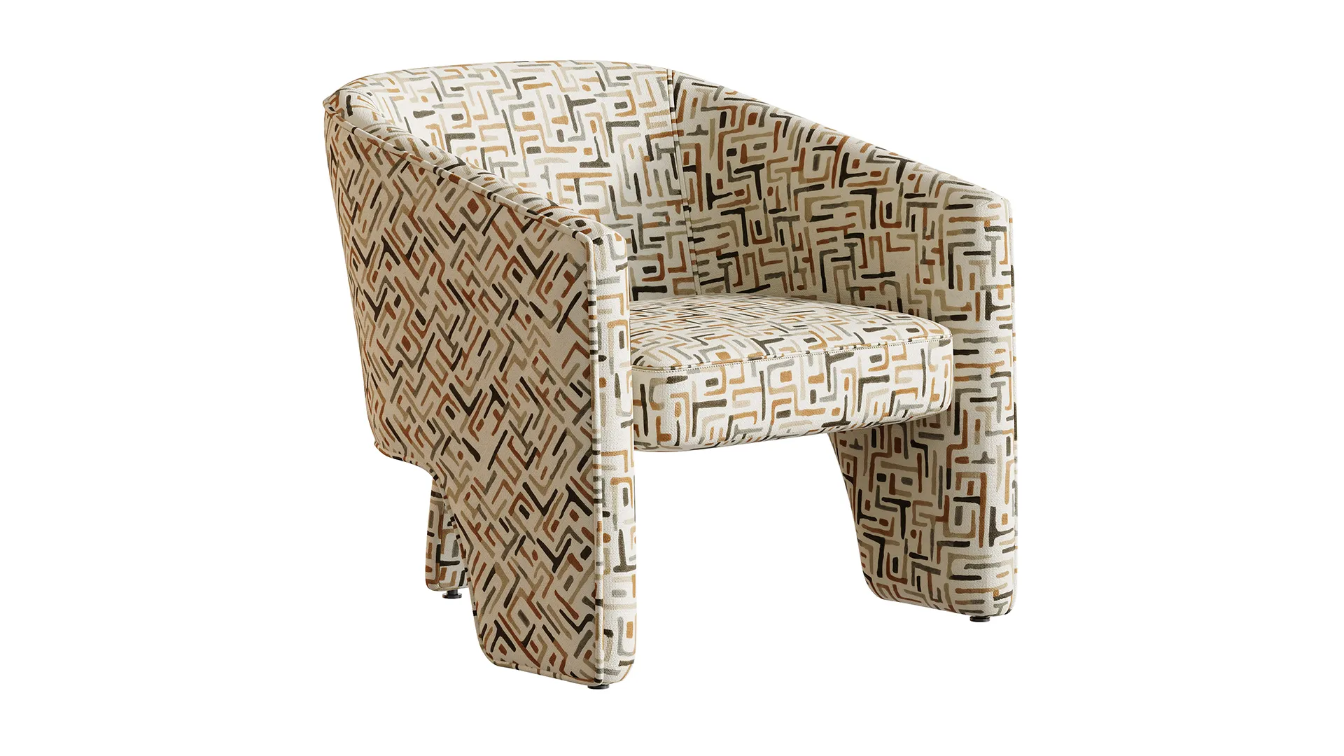 Fae Chair 3D Model .c4d .max .obj .3ds .fbx .stl .blend 