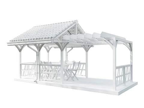 Gazebo 3 3D Model