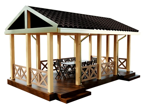 Gazebo 4 3D Model