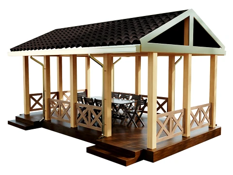 Gazebo 4 3D Model