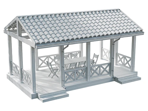 Gazebo 4 3D Model