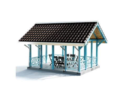 Gazebo 06 3D Model