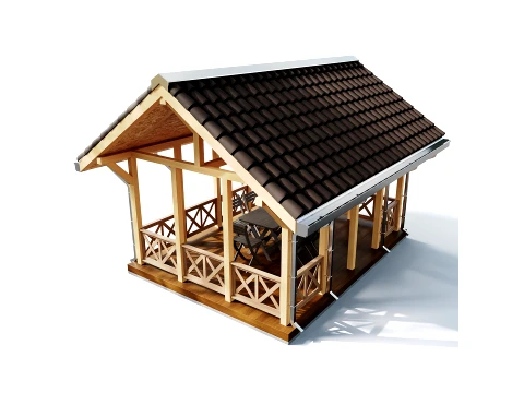Gazebo 06 3D Model