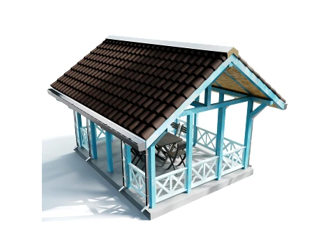 Gazebo 06 3D Model