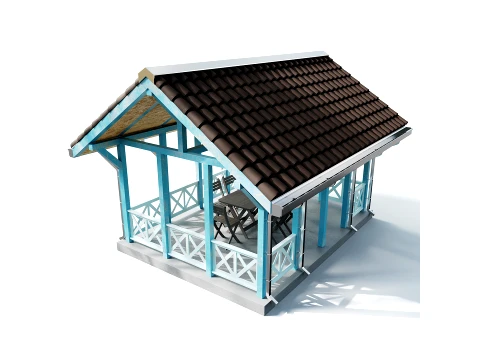 Gazebo 06 3D Model