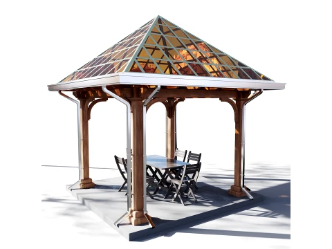 Gazebo 07 3D Model