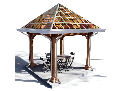 Gazebo 07 3D Model