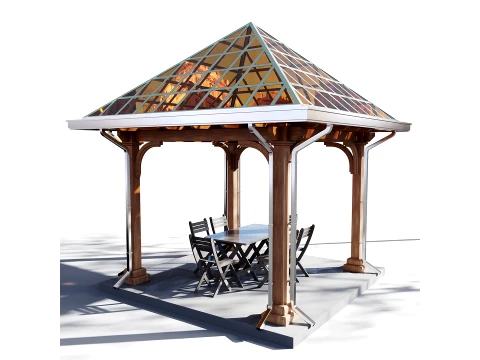 Gazebo 07 3D Model