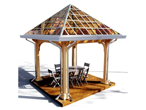 Gazebo 07 3D Model