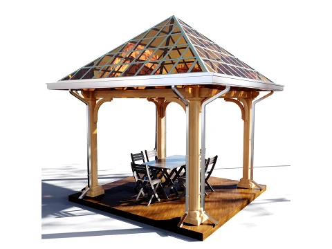 Gazebo 07 3D Model