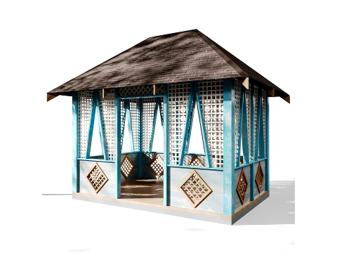 Gazebo 08-001 3D Model