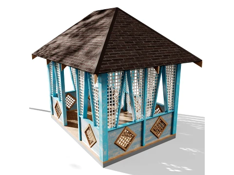 Gazebo 08-001 3D Model