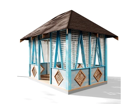 Gazebo 08-001 3D Model