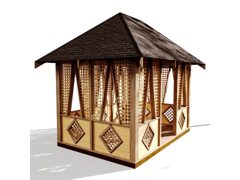 Gazebo 08-001 3D Model