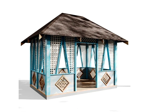 Gazebo 08-001 3D Model