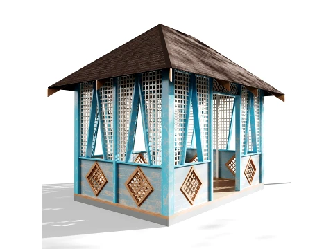 Gazebo 08-001 3D Model