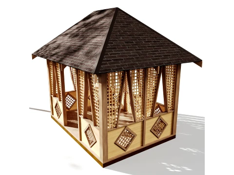 Gazebo 08-001 3D Model