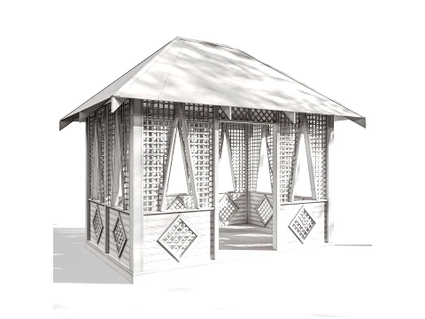 Gazebo 08-001 3D Model
