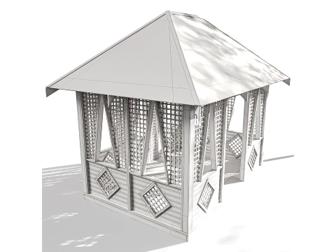 Gazebo 08-001 3D Model
