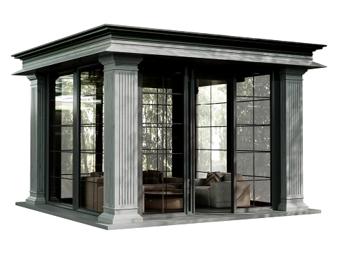 Gazebo-09 3D Model