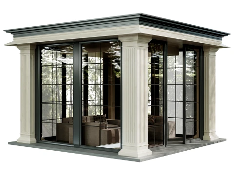 Gazebo-09 3D Model