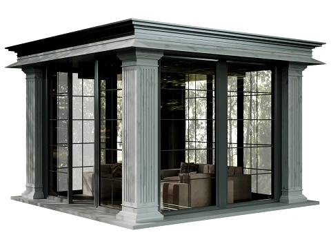 Gazebo-09 3D Model